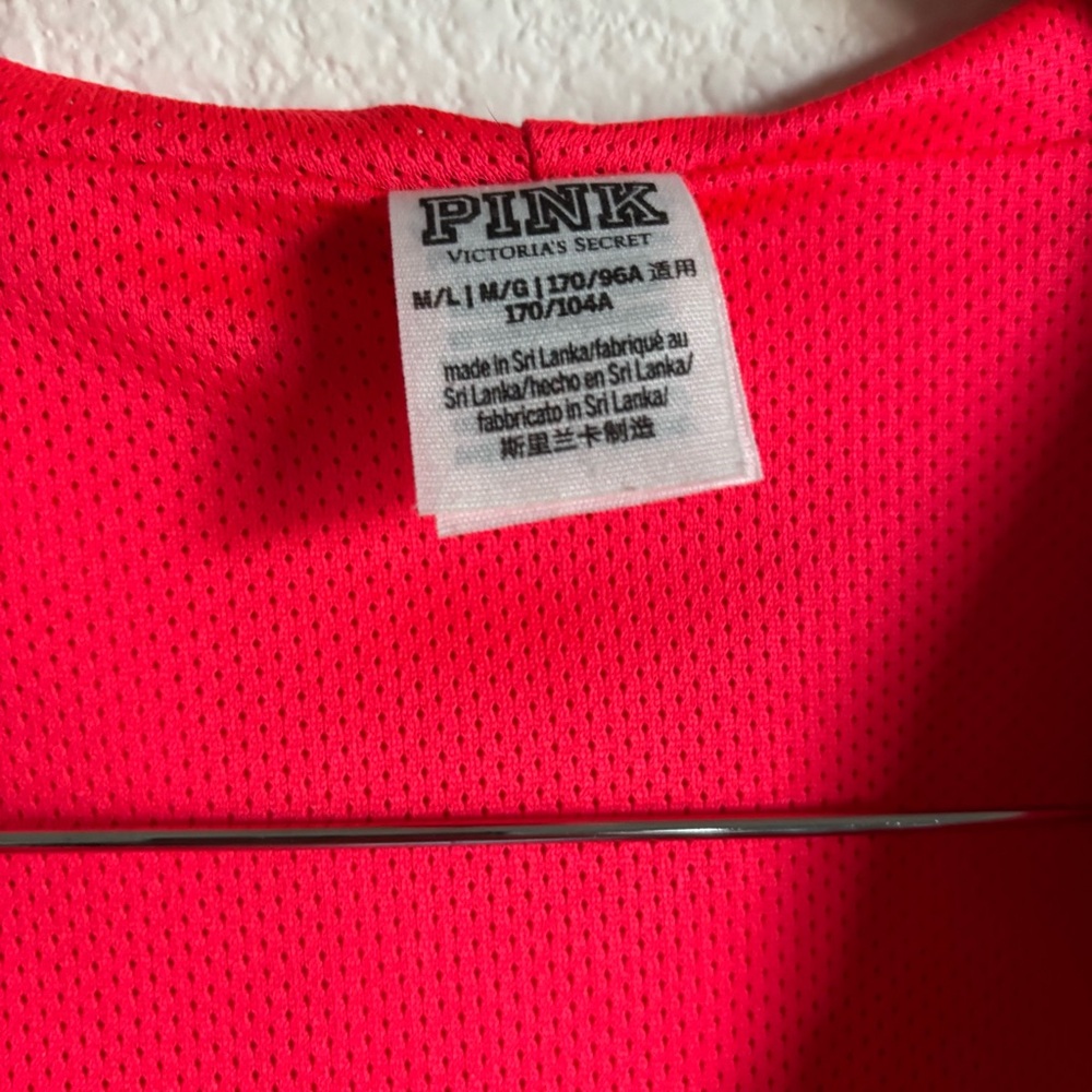 Victoria’s Secret Pink windbreaker size M/L - Picture 4 of 4